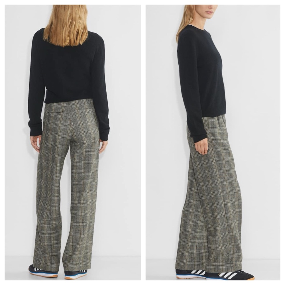 Effortless Trouser Pants Wool Cashmere New w/ Tags - Picture 2 of 11